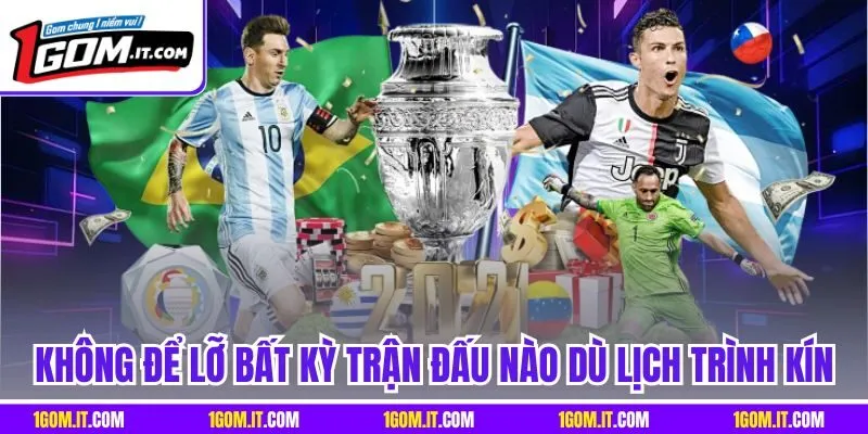 Không để lỡ bất kỳ trận đấu nào dù lịch trình kín